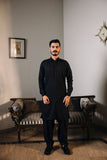 Shahjahan - Black Shalwar kameez - 2 Piece