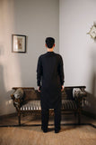 Shahjahan - Black Kurta Trouser - 2 Piece