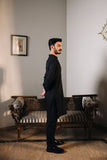 Shahjahan - Black Kurta Trouser - 2 Piece
