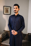 Shahjahan - Blue Shalwar Kameez - 2 Piece