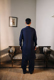Shahjahan - Blue Shalwar Kameez - 2 Piece