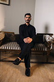 Shahjahan - Black Shalwar kameez - 2 Piece