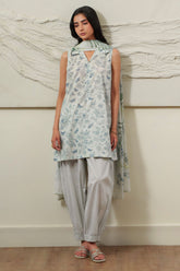 Cross Stitch GRAY HORIZON Unstitched Grey 3 Piece