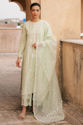 Cross Stitch - Lumiere Meadow Lawn Suit For Women - 3 Piece - Studio by TCS