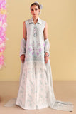 Cross Stitch - Carnation Grace Printed Lawn Unstitch Suit For Women - 3 Piece