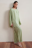 Cross Stitch Reed Rush 2 Piece Suit Green