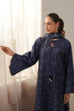 Cross Stitch - Blue Floret Chikankari Lawn Unstitch Suit For Women - 3 Piece