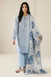 Cross Stitch - Floral Dream Lawn Suit For Women - 3 Piece - Studio by TCS