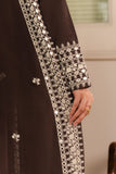 Cross Stitch - Brownie Cambric Suit For Women - Brown - 2 Piece