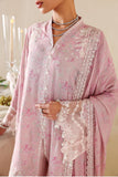 Cross Stitch - Rose Quartz Silk Suit For Women - 3 Piece