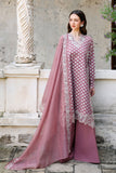 Cross Stitch - ASH ROSE Cotton Unstitch Suit For Women - 3 Piece