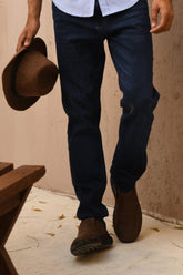 TKMANN - Dark Blue Denim Jeans Pant - Cotton - 1 Piece - Studio by TCS