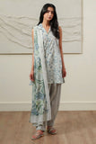 Cross Stitch GRAY HORIZON Unstitched Grey 3 Piece