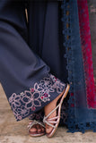 Cross Stitch - Indigo Dusk Lawn Suit For Women - 3 Piece - Studio by TCS