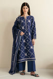 Cross Stitch - Midnight Iris Lawn Digital Suit For Women - 3 Piece