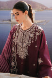 Cross Stitch - Berry Mist Lawn Embroidered Suit For Women - 3 Piece