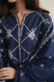 Cross Stitch - Midnight Iris Lawn Digital Suit For Women - 3 Piece