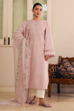 Cross Stitch - Pinky Breeze Cambric Suit For Women - Pink - 2 Piece