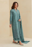 Cross Stitch - Fleur Whisper Chikankari Lawn Unstitch Suit For Women - 3 Piece
