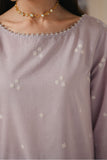Cross Stitch - Orchid Petal Lawn Embroidered Suit For Women - 3 Piece