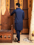 Shahjahan - Navy Blue Waistcoat - 1 Piece