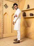 Shahjahan - Off White Embroidered Trouser - 2 Piece