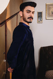 Arif Ashraf - Sultan - Blue - Velvet - 2 Piece