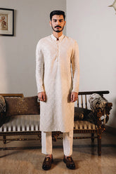 Arif Ashraf - Shahjahan - Off-White - Organza - 2 Piece