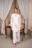 Reema Ahsan - Veda - Georgette - Off white - 2 Piece