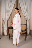 Reema Ahsan - Veda - Georgette - Off white - 2 Piece