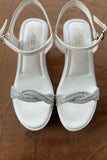MILLI SHOES - Wedge Heel Sandals - White