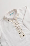 Hummingbirdspk - White - Seesh Mahal Kurta - 1 Piece