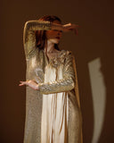 Ombrella - Golden Mirage - Georgette - Gold - 1 Piece