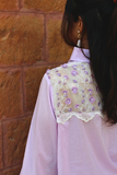 Nazia and Parisa - Wisteria - Lilac - Lawn - 2 Piece