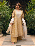 Oaks - Embroidered Suit Pret Zari Golden - 3 Piece
