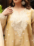 Oaks - Embroidered Suit Pret Zari Golden - 3 Piece