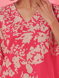 Oaks - Lawn Suit For Women - Red - 2 Piece