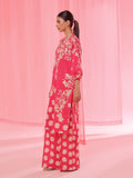Oaks - Lawn Suit For Women - Red - 2 Piece