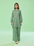 Oaks - Lawn Suit For Women - Green - 2 Piece