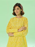 Oaks - Lawn Suit For Women - Yellow - 2 Piece