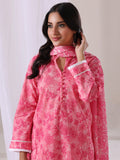 Oaks - Lawn Suit For Women - Pink - 3 Piece