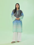 Oaks - Lawn Suit For Women - Blue - 1 Piece