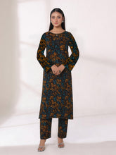 Oaks Printed Lawn Unstitched Black 2 Piece
