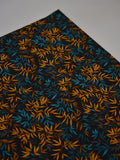 Oaks Printed Lawn Unstitched Black 2 Piece