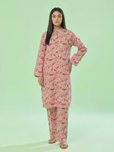 Oaks Printed Lawn Unstitched Orange 1 Piece