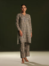 Oaks - Printed Pret Shirt Trouser Cambric Green - 2 Piece