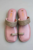 Milli Shoes - Platform Heel Kohlapuri For Women - Pink - Studio by TCS