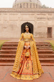 Maria Osama Khan - ZARIYA - YELLOW - Grip Silk & ORGANZA - 3 Piece