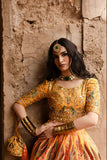 Maria Osama Khan - ZARIYA - YELLOW - Grip Silk & ORGANZA - 3 Piece