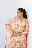 Sania Maskatiya - Zera (A) - Khaddi Silk / Pure Raw Silk - Blush Pink - 2 Piece